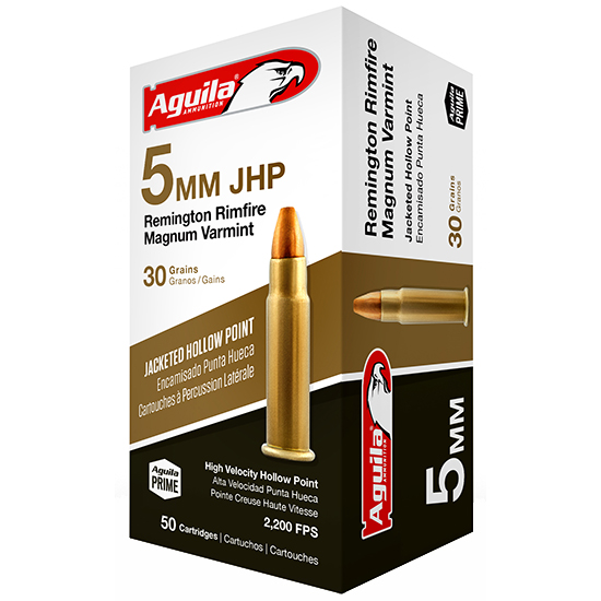 AGU 5MM JHP 30GR 50/20 - Ammunition